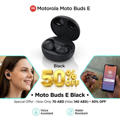 Motorola Moto Buds E – Premium Wireless Earbuds | 20Hr Battery