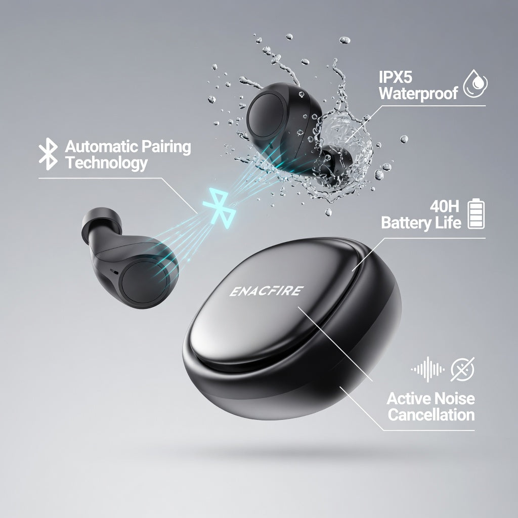 ENACFIRE Future — 100% Original True Wireless Earbuds 🎧