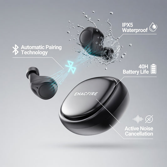 ENACFIRE Future — 100% Original True Wireless Earbuds 🎧