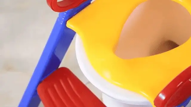 Children Toilet Ladder – Foldable Potty Training Seat with Steps