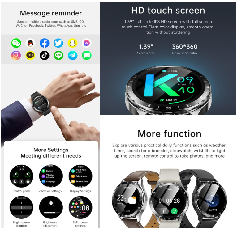 X10 Ultra 2-in-1 Premium Smartwatch with Built-in Wireless Earbuds