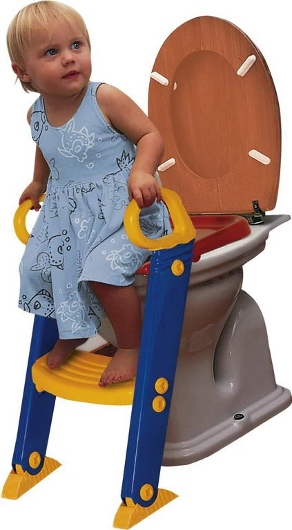 Children Toilet Ladder – Foldable Potty Training Seat with Steps
