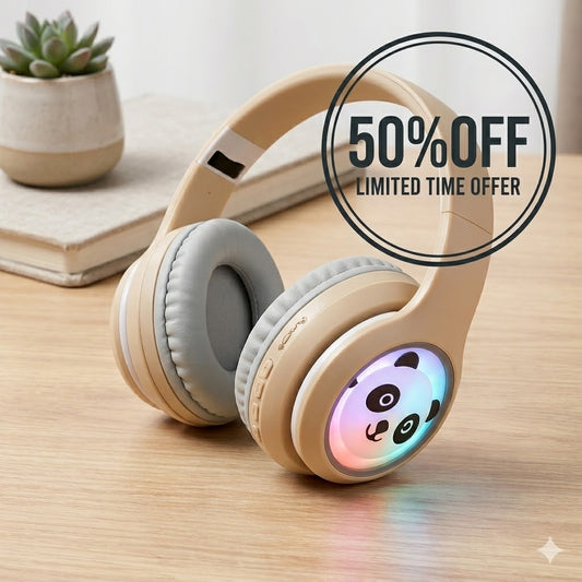Panda LED Wireless Headphone – SAZ-X2 | 50% OFF